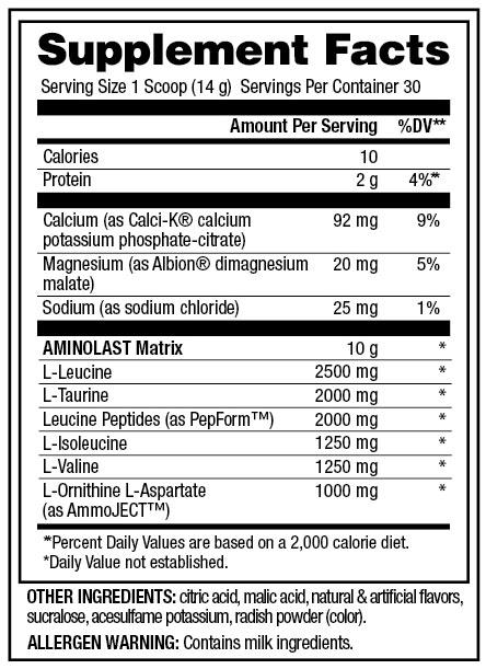 Gaspari Nutrition Aminolast Intra Workout 420 g | Sport Supplements